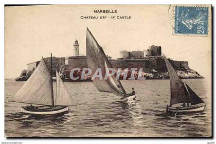 CPA Marseille Chateau d'If If Castle