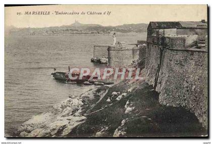CPA Marseille Embarcadere du Chateau d'If
