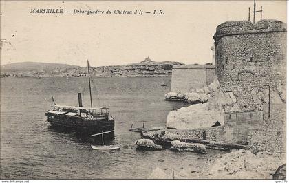 MARSEILLE - Débarquadère du Château d'If