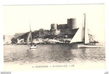 POSTAL.-  MARSEILLE  -FRANCIA  - CASTILLO DE IF  (LE CHÂTEAU D'IF )