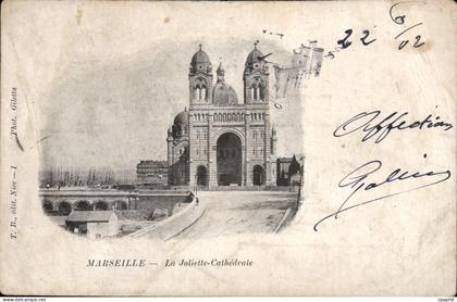 CPA Marseille La Joliette Cathedrale