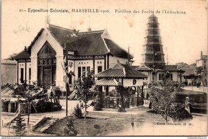 (17/05/26) 13-CPA MARSEILLE - EXPOSITION COLONIALE 1906