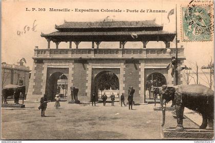 (17/05/26) 13-CPA MARSEILLE - EXPOSITION COLONIALE 1906