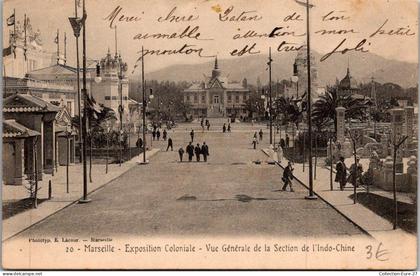 (17/05/26) 13-CPA MARSEILLE - EXPOSITION COLONIALE 1906
