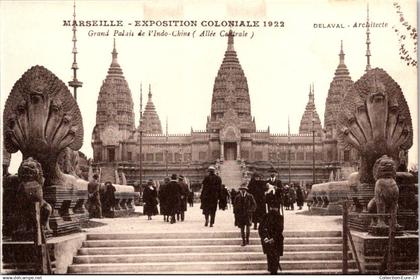 (20/04/25) 13-CPA MARSEILLE - EXPOSITION COLONIALE 1922