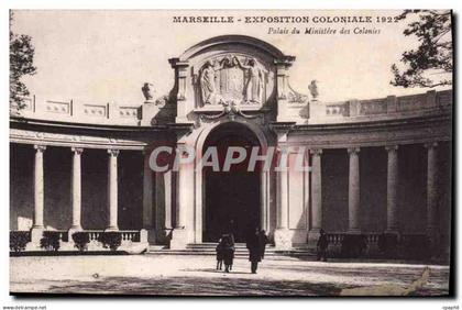 CPA Marseille Exposition Coloniale 1922 Palais du Ministere des Colonies
