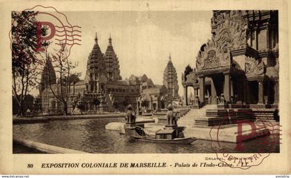 FRANCIA. FRANCE. 13 MARSEILLE, EXPOSITION COLONIALE, PALAIS DE L'INDO-CHINE