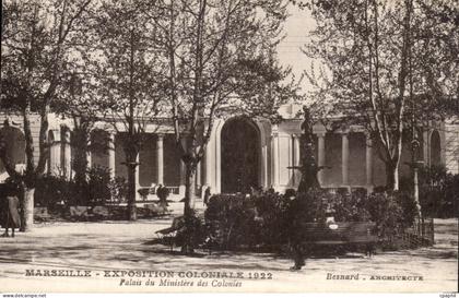 Marseille - Exposition Coloniale 1922 - Palais du Ministere des Colonies CPA