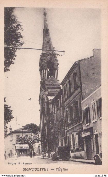 13 / MARSEILLE / MONTOLIVET /  L EGLISE / ANIMEE
