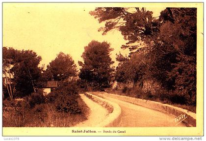 13 / MARSEILLE / SAINT JULIEN / BORDS DU  CANAL / TARDY