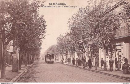 13 / MARSEILLE / SAINT MARCEL / TERMINUS DES TRAMWAYS