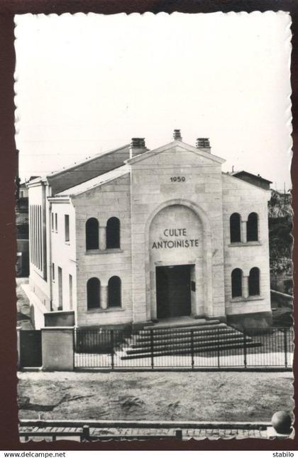 13 - MARSEILLE - POINTE ROUGE - TEMPLE ANTOINISTE , 4 BOULEVARD BAUX, CONSACRE LE 18 OCTOBRE 1959