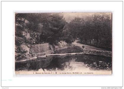 13 MARSEILLE St Loup, Maison de Retraite PLM, Gorge Noire, Bassins, ed ? 9, 192?