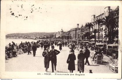 CPA Nice Promenade des Anglais