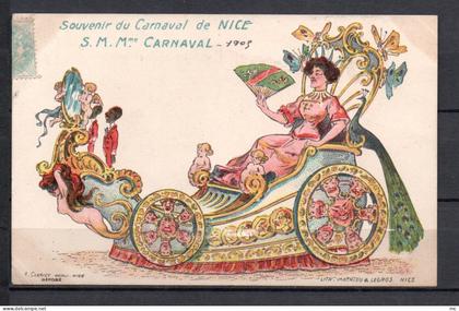 06 - Souvenir du carnaval de Nice - S.M.Mme Carnaval - Mathieu & Legros