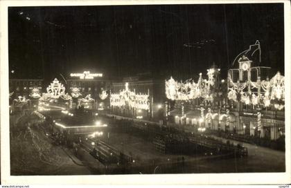 CPA Nice Carnaval Eclairage