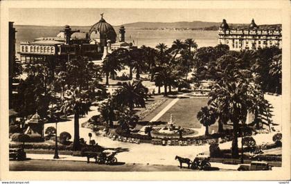 CPA Nice Les Jardins Albert 1er