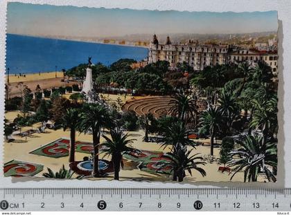 I122188 Cartolina Francia - Nice - Jardin Albert-I, Theatre de Verdure - VG 1955