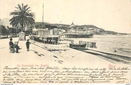 CPA Nice Promenade des Anglais (carte 1900)