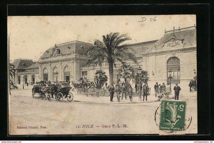 CPA Nice, Gare P.-L.-M., La Gare