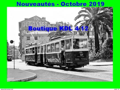 ACACF Tram 201 - Tramway, remorque pilote n° 509 place de la Croix de Marbre - NICE Alpes Maritimes
