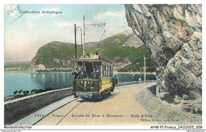 AYWP1-0005-06 - TRAM - Route de Nicce a Monaco - Baie d'Eze