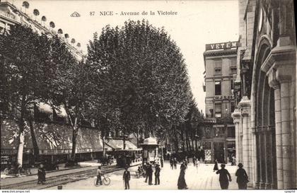 CPA Nice Avenue de la Victoire