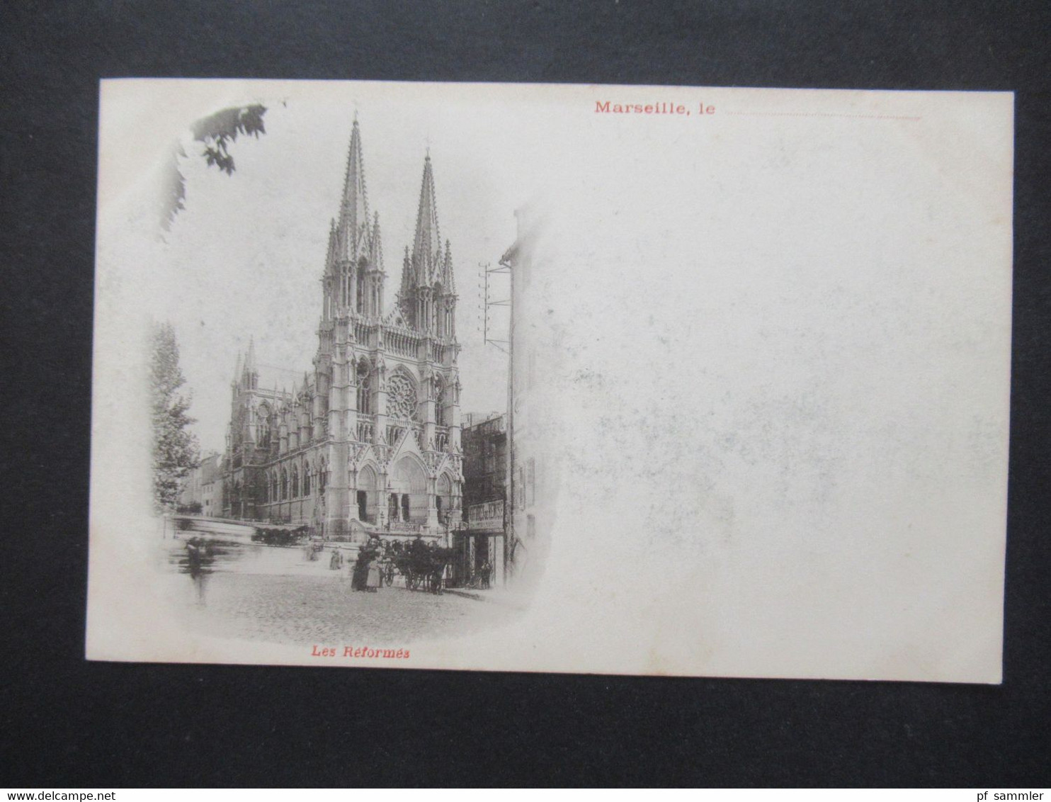 Frankreich um 1900 Marseille Les Reformes