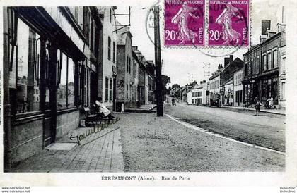 02 ETREAUPONT  RUE DE PARIS