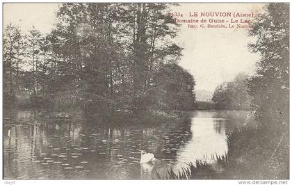 Aisne- Le Nouvion -Domaine de Guise, Le Lac.