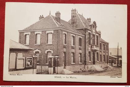 CPA - Villeret - La Mairie