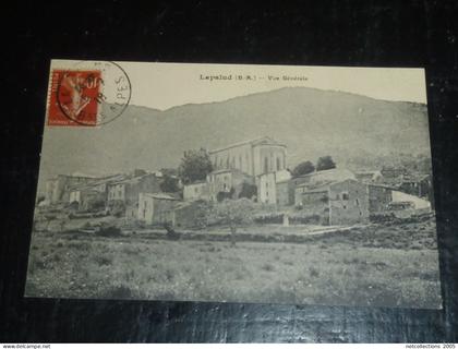 LAPALUD - VUE GENERALE - 04 BASSES ALPES (LL)