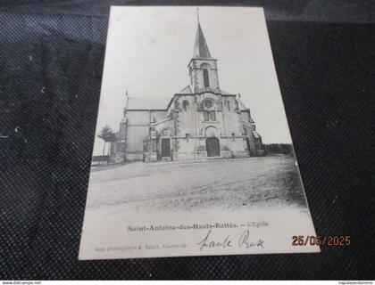 SAINT-ANTOINE-DES-HAUTES-BUTTES. EGLISE