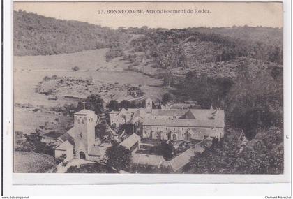 BONNECOMBE : arrondissement de rodez - etat (dechirure)