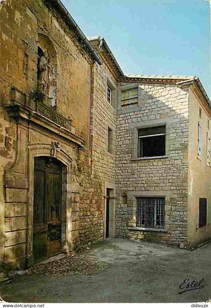 11 - Fanjeaux - Maison d'enfants - Couvent Saint Dominique -  L'entrée du couvent de Saint-Dominique et la maison d'enfa