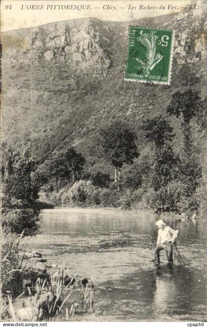 CPA Clecy Les Rochers de Vex