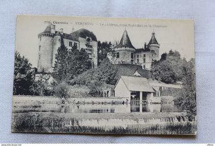 Verteuil, le château et la Charente côté Nord Est, Charente 16