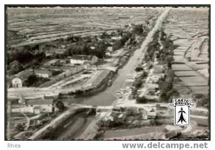 17 La Tremblade - 1184 - LA TREMBLADE (Chte-Mme)  Centre Ostéïcole  Vue aérienne des "Claires" - cpsm