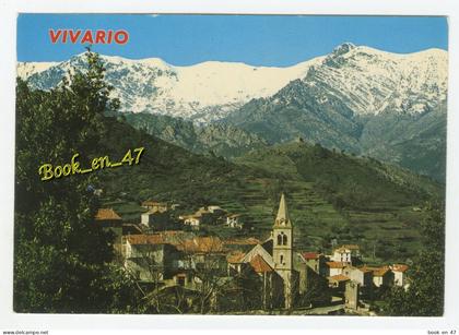 {91701} 20 2B Haute Corse Vivario ; vue générale