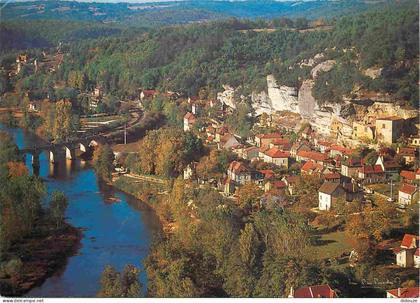 24 - Les Eyzies - Vue Générale aérienne - CPM - Voir Scans Recto-Verso
