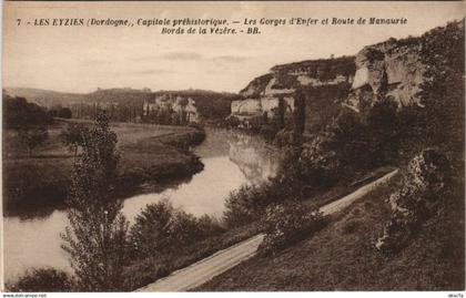 CPA Les Eyzies - Capitale Prehistorique - Les Gorges d'Enfer (1081598)