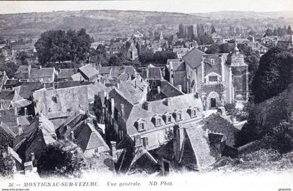 24 - MONTIGNAC sur VEZERE - vue generale