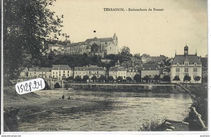 TERRASSON- EMBOUCHURE DU BRASSET