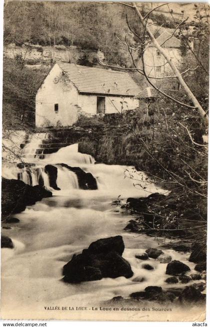 CPA Vallée de la Loue - La Loue en dessous des Sourcez (183193)