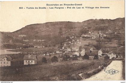 Excursion en Franche-Comté - Vallée du Doubs - Les Pargots - Pré du Lac et Village des Brenets