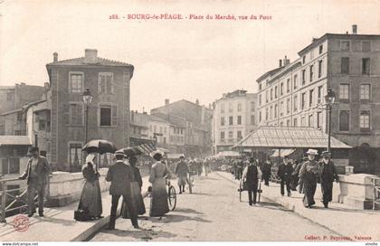 25-6120 : BOURG-DE-PEAGE. PLACE DU MARCHE