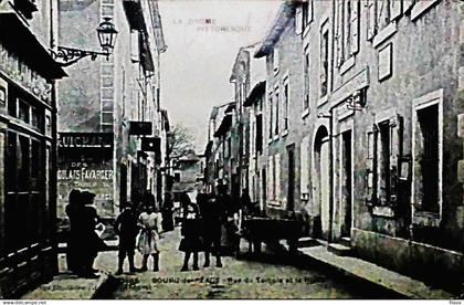 26 -  Drôme  -  Bourg de Péage -  Rue du Temple et la Poste   (B0915)