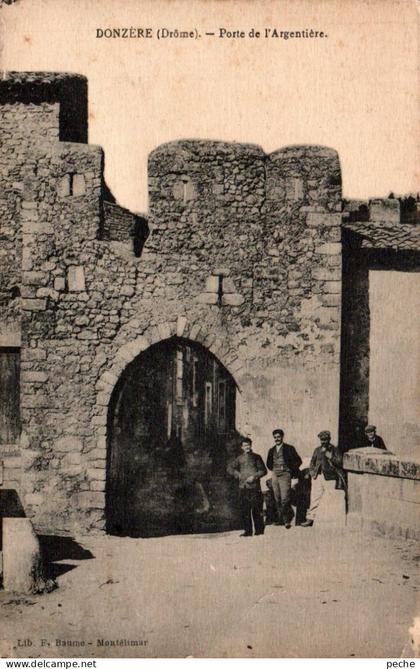 N°30165 W -cpa Donzère -porte de l'Argentière-