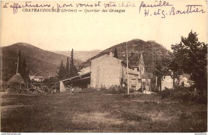 Chateaudouble, Quartier des Granges