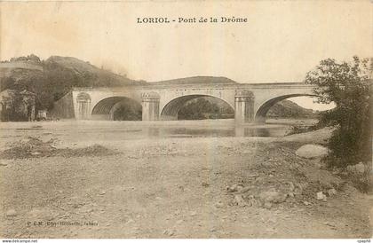 CPA Loriol Pont de la Drome